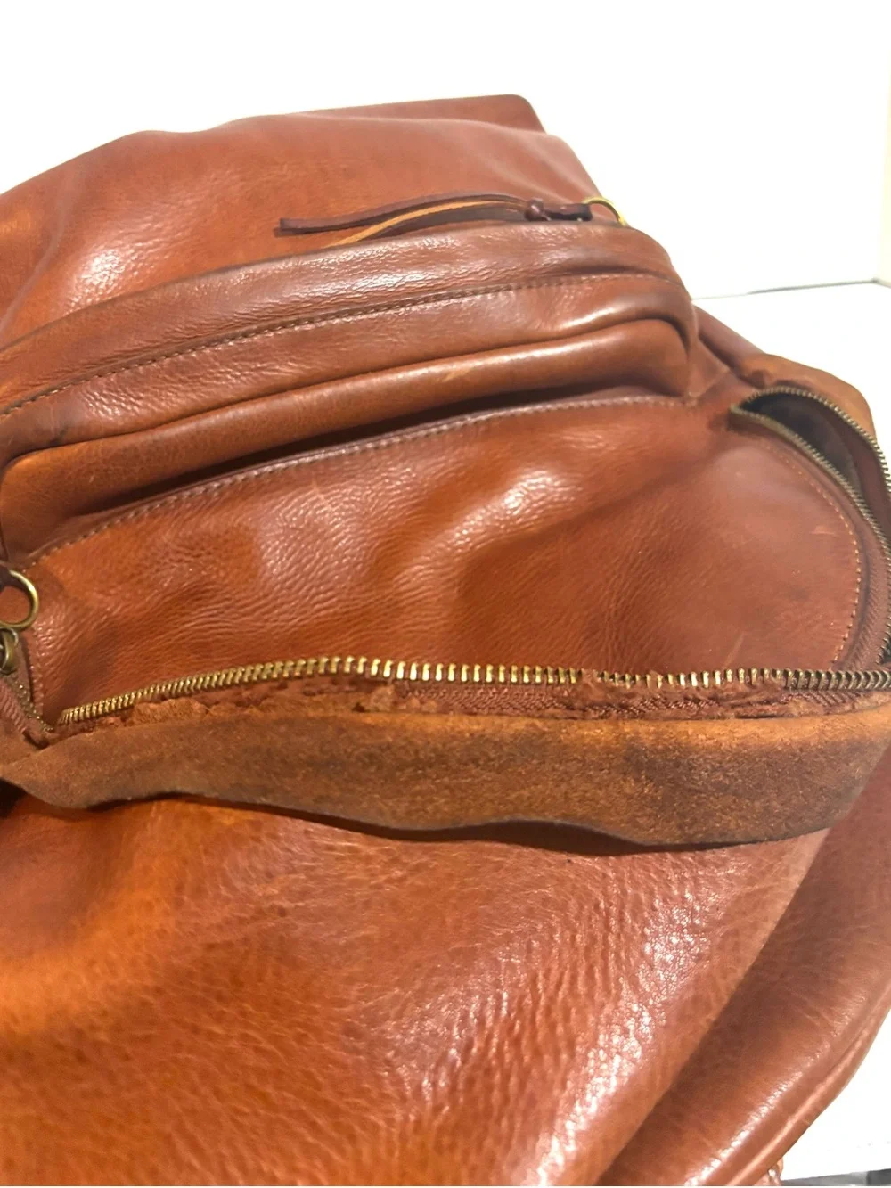 Madewell Leather distressed Backpack